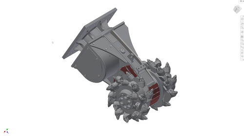 Product picture Drum Cutter 3D Model