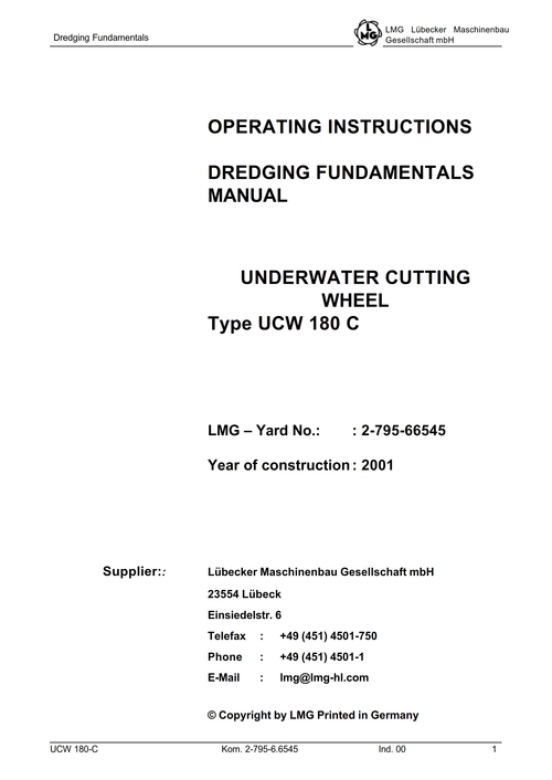 Product picture UNDERWATER CUTTING WHEEL Type UCW 180 C